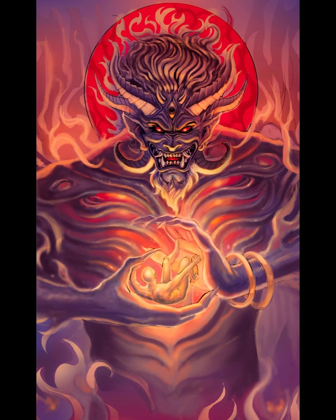 Ilustración de la baraja aggro